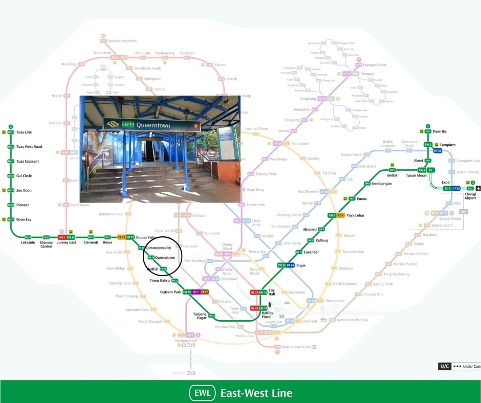 Penrith Queentown MRT Station